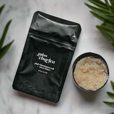 PINK HIMALAYAN & SHEA BUTTER Mini Body Scrub