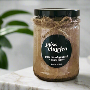 PINK HIMALAYAN & SHEA BUTTER Body Scrub