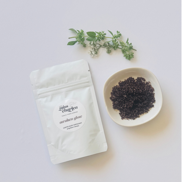 Love Miss Charlea Mini Awaken Glow Body Exfoliant