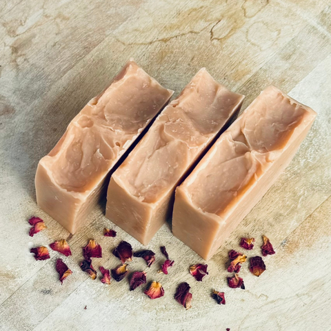 ROSE GERANIUM & PINK CLAY Soap